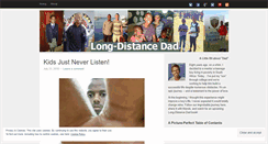 Desktop Screenshot of long-distance-dad.com